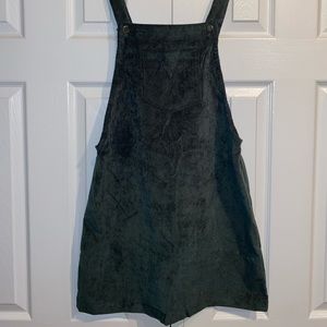 Forrest Green Corduroy Overall Dress